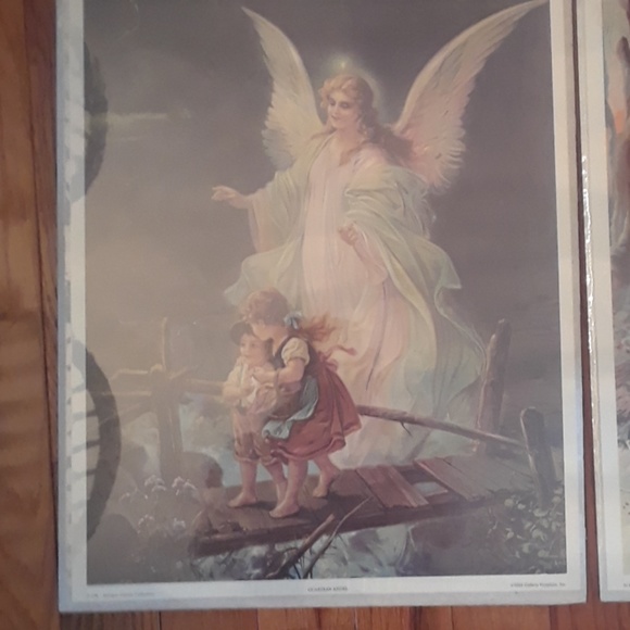 Set of 2 Guardian Angels Prints - Picture 2 of 6